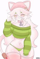 cattail_(chikomokii) cattail_(pvz) plants_vs_zombies popcap_games pvz thatpastelfoxxo wamimaki