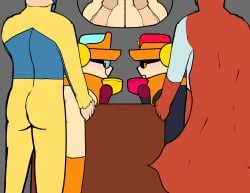 ass blush brawl_stars crossover gay gay_sex invincible larry_(brawl_stars) lawrie_(brawl_stars) male male_only omni-mark_(invincible) robot shiesty_mark_(invincible) tagme twincest twins wtf yolandoo