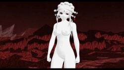 animated clothes_removed defeated_villainess embarrassed embarrassed_nude_female high_quality high_resolution highres humiliation iwara mmd naked_female nude_male ruby_rose rwby salem_(rwby) shocked shocked_expression tagme theblackbirdcalls unexpected_ending video