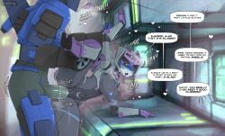 big_breasts big_butt big_thighs blue_nipples blue_pussy comic comic_page erect_penis erection exposed_breasts exposed_penis exposed_pussy penetration roadiesky robot robot_boy robot_girl robot_humanoid robot_penis transformer vaginal_penetration wet_penis wet_pussy