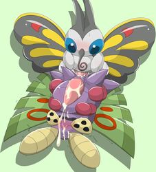 2015 2boys antennae beautifly blush butterfly cum cum_inside duo dustox gay insect interspecies male male_only moth motion_lines nintendo open_mouth penetration penis pokémon_(species) pokemon pokemon_rse sex simple_background sweat trembling type video_games wet wings yaoi