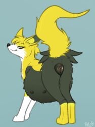 anatomically_correct anatomically_correct_genitalia anatomically_correct_pussy animal_genitalia animal_pussy anus ass bedroom_eyes belly big_belly boltund canid canine canine_genitalia canine_pussy canis digital_media_(artwork) female feral flagging fur furry generation_8_pokemon genitals half-closed_eyes heliofox hi_res inviting looking_at_viewer mammal multi_nipple narrowed_eyes nintendo nipples pokemon pokemon_(species) pregnant pregnant_female presenting pussy quadruped rachel_(devsoftpaw) raised_tail seductive simple_background smile smirk solo standing tail teasing