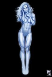 botslim canon_costume casual dc_comics doctor_manhattan edit edited female genderswap genderswap_(mtf) humanoid muscles muscular muscular_female rule_63 watchmen white_hair