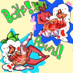 1boy 1boy1girl 1female 1girl 1male 1male1female backshots boob_squish boy buff christmas colored cookie cum cum_in_pussy cum_inside dandy's_world dandys_world dress dress_up drooling female ginger_(dandy's_world) green_freckles green_hair hips_wider_than_shoulders long_hair male muscular muscular_male one_eye_covered one_eye_obstructed pussy red red_and_white red_and_white_hair red_skin socks spread_legs sprout_(dandy's_world) straight strawberry sweating text thighhighs vaginal_penetration