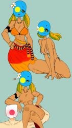 countryhumans flawsy japan_(countryhumans) palau_(countryhumans) straight tagme