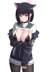 kazusa (blue archive) from after-school sweets club (blue archive) by ziroqon