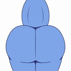 2025 ambiguous_gender animated ass ass_focus ass_on_glass big_ass big_butt blue_body butt_focus eeveelution generation_1_pokemon huge_ass huge_butt loop majika nintendo pokemon pokemon_(species) solo tail vaporeon