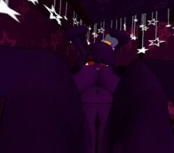 big_ass big_breasts big_nipples bonfie bunny_teeth curvy dark_nipples fap_nights_at_frenni's fnia fredina's_nightclub legs_lifted nightclub pussy_view slim_waist thicc thick thick_thighs vrchat vrchat_avatar