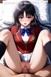 ai_generated ass beautiful beauty blush breasts classroom_of_the_elite cute female horikita_suzune long_hair love maellepetite nude pose pussy sex