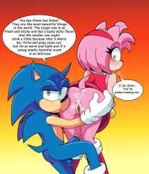 2024 amy_rose anthro anus anus_focus ass ass_focus ass_grab blue_body blue_fur blue_hair blush bodily_fluids bottomless buttocks cleft_of_venus clitoris clothed clothing couple cum dialogue dirty dirty_anus dirty_ass dress duo ejaculation embarrassed embarrassed_female english_text erection eulipotyphlan exposed_torso extraspecialzone female footwear fumes genital_fluids genitals glans gloves grabbing_ass green_eyes hair hairband hands_on_ass handwear heart hedgehog hedgehog_humanoid hi_res humanoid male male/female mammal mostly_nude multicolored_body no_panties odor onomatopoeia penis perineum pink_body pink_fur pink_hair pussy pussy_focus red_dress red_hairband scent sega ship shoes simple_background smell smelly smelly_anus smelly_ass smelly_pussy sniffable_ass sonic_(series) sonic_the_hedgehog sonic_the_hedgehog_(series) spread_anus spread_ass spread_pussy stinky stinky_anus stinky_ass straight sweat tan_body teen teen_boy teen_girl teenage teenage_boy teenage_girl teenager teenager_on_teenager text two_tone_body vagina vagina_focus video_game_character video_games white_gloves