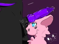 absurd_res anthro ball_sniffing balls big_penis bismarck_(diamondakarts) bodily_fluids bone cum cum_on_face cum_on_penis diamondakarts dragon duo erection female fluffy fur furred_dragon furred_scalie genital_fluids genitals hi_res katie_(diamondakarts) male male/female mythological_creature mythological_scalie mythology penis scalie size_difference skulldog_(species) sniffing sweat tattoo