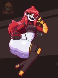 engineer (team fortress 2) from team fortress 2 by chuyy