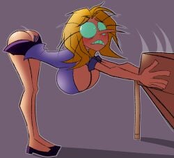 ass_exposed bending_over busty patty_(pepperonpatty) pepperonpatty