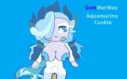 aquamarine_cookie aquamarine_hair big_breasts blue_eyes caramelpearl_(artist) cookie_run cookie_run_kingdom gem_mermaid long_hair mermaid mermaid_girl mermay mermay2025 penis_in_pussy pussy sex tagme