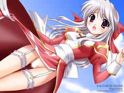 character_name female garter_belt garters high_priest no_panties priestess ragnarok_online white_hair