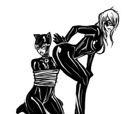 black cat (marvel) from batman (series) by dick hammersmith