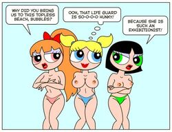 blossom_(powerpuff_girls) bubbles_(powerpuff_girls) buttercup_(powerpuff_girls) cartoon_network hyper_eyes manuel_hogflogger powerpuff_girls straight_hair