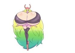 1girls absurdly_large_breasts big_breasts big_lips bimbo bimbo_lips bradtanker3 breast_focus breasts closed_eyes female female_focus female_only giant_breasts gigantic_breasts huge_breasts huge_lips hyper hyper_breasts hyper_lips lucoa lucoa_(maidragon) massive_breasts miss_kobayashi's_dragon_maid quetzalcoatl_(dragon_maid) smile solo thick_lips top_heavy