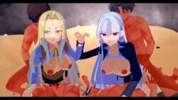 100_kanojo 2girls 3d 4boys 4k 4k_resolution absurd_res anal animated anime best_friends big_breasts bikini blonde_hair blue_eyes breasts breasts_out cheating clothed_female_nude_male cowgirl_double_penetration cowgirl_position doggy_style double_handjob double_penetration dual_double_penetration eiai_nano female female_penetrated gangbang grey_hair handjob handjob_while_penetrated interracial kimi_no_koto_ga_dai_dai_dai_dai_daisuki_na_100-nin_no_kanojo koikatsu light-skinned_female light_skin long_hair long_video longer_than_one_minute looking_at_viewer male male_penetrating male_penetrating_female manga multiple_boys netorare nude nude_male peace_sign penis penis_in_ass penis_in_pussy pubic_hair pussy red_eyes reverse_cowgirl_position sex sex_from_behind standing standing_doggy_style standing_sex swimsuit tagme tan-skinned_male tan_skin the_100_girlfriends_who_really_really_really_really_really_love_you utsukushisugi_mimimi vaginal_penetration video white_hair yoxi