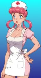 ai_generated female female_only nurse_joy paulinebabe pokemon