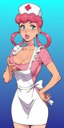 ai_generated female female_only nurse_joy paulinebabe pokemon