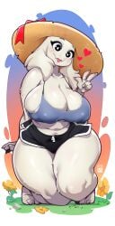 1girls bayeuxman female furry milf solo tagme toriel undertale