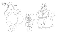 2boys big_ass bubble_butt furry gay huge_ass lucario pokemon pokemon_(species) tagme tanookers thick_thighs wide_hips yaoi