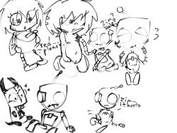 canine female gir_(invader_zim) invader_zim oc robot robotic zim_(invader_zim)