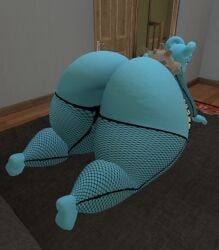 big_ass big_breasts breasts bubble_butt female ferialexonar fishnets huge_ass huge_breasts lapras pokemon pokemon_(species) tagme thick_thighs wide_hips