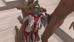 3d alien alien_girl alien_humanoid ejaculation large_breasts milf mother_of_ultra rape thick_thighs ultraman_(franchise) ultrawoman_marie