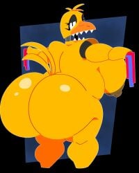 1girls animatronic anthro areolae armless ass big_ass big_breasts breasts bubble_butt busty dat_ass fat_ass female female_only five_nights_at_freddy's hoovedleader huge_ass huge_breasts large_ass large_breasts massive_ass nipples solo thick_ass thick_thighs wide_hips withered_chica