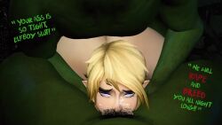 3boys 3d 3d_(artwork) 3d_animation :&gt;= ahe_gao all_the_way_to_the_base anal anal_sex androgynous animated ass ass_jiggle ass_up balls_deep big_ass big_green_cock blonde_hair blonde_hair_male blowjob blowjob_face blue_eyes bouncing_ass bubble_ass bubble_butt cave collar deep_penetration deep_throat deepthroat dialogue dominant dominant_male domination edit elf english_text eyes_rolling_back face_down_ass_up fat_ass femboy gay gay_domination gigantic_ass gigantic_butt gigantic_penis grabbing_head green_penis green_skin huge_ass huge_cock hyrule_warriors interspecies jiggle jiggling_ass large_ass large_penis link link_(hyrule_warriors) male male/male male_only male_penetrated male_penetrating male_penetrating_male meaty_ass meaty_thighs mmm_threesome monster multiple_boys narrowed_eyes nintendo oral oral_penetration oral_sex orc orc_male pointy_ears pov prisoner pubes pubes_in_mouth pubic_hair rape rolling_eyes secretly_loves_it sex_slave shorter_than_30_seconds slim_waist small_waist smaller_penetrated sound sound_edit sound_effects spitroast stray_pubic_hair submissive submissive_male tagme text the_legend_of_zelda thick thick_ass thick_legs thick_thighs thighs thordersfm threesome throat_fuck throat_noise throat_pounding tight_anal tiny_penis tiny_waist tophat_turtle verbal verbal_domination video voice_acted voluptuous voluptuous_male yaoi