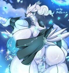 adoptable anthro ass cum dragon female female_only fluffy_n_n fluid fluids furry pokefusion pokemon pokemon_(species) reshiram vagina zekrom