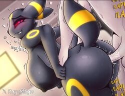 animal_humanoid anthro ass balls big_breasts big_butt black_body black_fur black_nipples blush bodily_fluids breasts bubble_butt cum duo eeveelution erection eyebrows faceless_character faceless_male female female_penetrated fur fur_thick_thighs furry generation_2_pokemon genital_fluids genitals glowing glowing_eyes glowing_markings hi_res huge_breasts huge_butt human human_on_anthro interspecies male male/female male_penetrating mammal markings moan nintendo nipples non-human_areolae nude penetration penis pokemon pokemon_(species) pussy pussy_juice_on_penis raised_tail raynstegn red_eyes sex sound_effects sweat sweaty_body sweaty_breasts sweaty_butt sweaty_genitalia sweaty_legs sweaty_thighs tail teeth text umbreon vaginal_fluids wide_hips yellow_markings