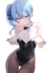 1girls bare_shoulders blue_hair blush blush_lines blushing_female bunny_girl bunnysuit cleavage cobalt_hair curves dress_lift embarrassed embarrassed_female fawny female female_only fingers fully_clothed hands hips holding_dress hololive hololive_japan hoshimachi_suisei hourglass_figure imminent_sex lingerie lingerie_only petite petite_body petite_breasts petite_female petite_girl png purple_eyes revealing_clothes shiny_clothes slim slim_body slim_female slim_figure slim_girl slim_torso slim_waist small_breasts small_female thick_thighs thigh_gap thighs tied_hair violet_hair virtual_youtuber wide_hips