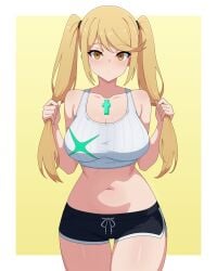 mythra from xenoblade (series) by guilegaze