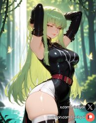 1girls 2025 ai_generated artist_name ass big_ass big_breasts blurred_background blurry_background c.c. code_geass depth_of_field female female_focus green_hair hi_res high_quality high_resolution highres huge_ass huge_breasts huge_thighs long_hair nsfw patreon patreon_exclusive patreon_link patreon_url patreon_username sinity small_waist solo_focus thick_thighs thin_waist yellow_eyes