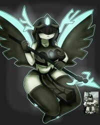 1girls big_breasts breasts cleavage clothed female female_only holding_melee_weapon holding_weapon masked_female missingnok reference_image relic_(tdx) roblox roblox_game robloxian seraph_(tdx) spear tagme thick_thighs thighs tower_defense_x underboob