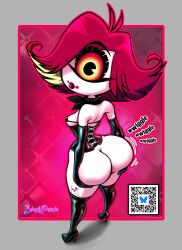 niffty from hazbin hotel by blushpanda