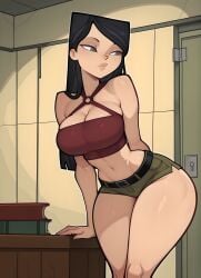 heather (tdi) from total drama island by grapesss
