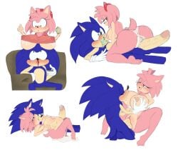 amy rose from sega by bluechika