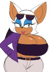 rouge the bat from sega by momiji (artist)