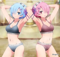 ram (re:zero) from calvin klein by shugo19