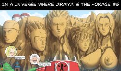 1boy 1girls anger_vein angry angry_face angry_female blonde_hair blush breasts comedy dialogue embarrassed embarrassed_female english_text female huge_breasts jhonart777 jiraiya kunoichi large_breasts large_nipples male milf naruto naruto_(series) nipples old_man pale-skinned_female pale-skinned_male pale_skin pervert pervert_male sketch speech_bubble statue tsunade white_hair