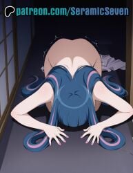 1girls 2025 2d ada_(boruto) ai ai_generated all_fours anime anime_style blue_hair boruto:_naruto_next_generations boruto:_two_blue_vortex bowing bowing_before_viewer bowing_down completely_naked completely_naked_female completely_nude completely_nude_female dogeza female female_focus female_only hands_on_floor hands_on_ground head_against_ground head_down light-skinned_female light_skin long_hair multicolored_hair naked naruto_(series) nude on_floor pink_hair pink_nail_polish pink_nails seramic_seven solo solo_female solo_focus submissive submissive_female surrendering trembling