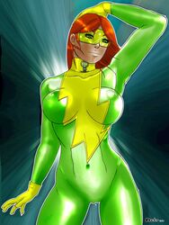 banjim bodysuit female original original_character slipstream_(teri-minx) superheroine teri-minx