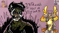 ! 1boy 1futa 1girls ai_assisted ai_upscaled angry angry_expression angry_face anthro arms_behind_back arms_behind_head big_muscles big_penis crossover cum cum_in_hair cum_in_mouth cum_on_face deer dialogue flipaclip futanari hd hi_res huge_cock invincible invincible_(comics) invincible_(tv_series) meme_in_the_background monster monster_futa monster_girl msm my_singing_monsters one_eye_closed phosphoran_phlox purple_background rape_threat reference_image simple_background sinister_mark_(invincible) spanish_dialogue spanish_text spy_(team_fortress_2) tagme team_fortress_2 tf2 titansouls wink winking