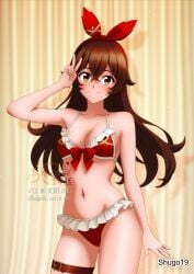 amber (genshin impact) from genshin impact by shugo19