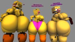 nightmare chica (fnaf) from five nights at freddy's by sospoo