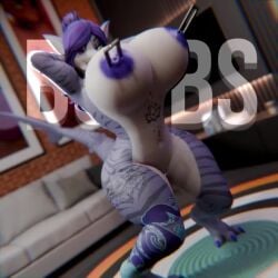 3d 3d_animation animated anthro arms_behind_head bouncing_breasts breasts curvy curvy_figure fap_to_beat huge_breasts longer_than_10_seconds looking_at_viewer loop music nipple_piercing nude shaed_(south_shaed) shark shark_girl shark_tail sharp_teeth synced_to_music tagme thick_thighs unknown_artist video